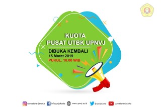 Info Kuota Pusat UTBK UPNVJ