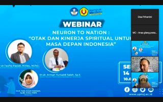 “Neuron To Nation”, Menjadi Tema Webinar Menarik Yang Diangkat FK UPNVJ di Tengah Pandemi Covid-19