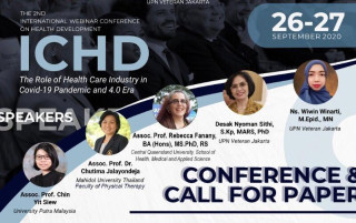 International Conference on Health Development series 2 FIKES UPNVJ