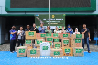 UPNVJ Kirim Bantuan Logistik dan Tim Relawan Peduli Bencana Sumatera