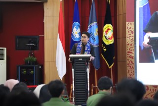 Ahmad Jundi Khalifatullah Ajak Mahasiswa UPNVJ Jadi Garda Terdepan Generasi Emas 2045 Bebas Narkoba pada Dies Natalis ke-48