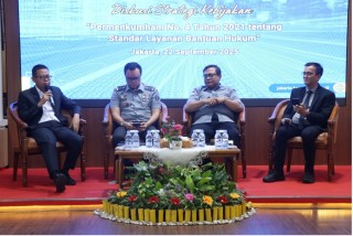 Dosen FH Bahas Standar LBH untuk Masyarakat Kurang Mampu di Kemenkumham