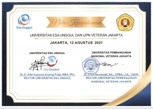 UPNVJ Jalin Kerja Sama dengan Universitas Esa Unggul