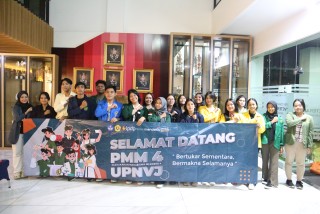 Tiba di Jakarta Pertama Kali, UPNVJ Sambut 48 Mahasiswa/I PMM Angkatan 4