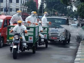Menjadi Relawan Covid-19, KSR PMI Unit UPN Veteran Jakarta Berupaya Memutus Rantai Pandemi