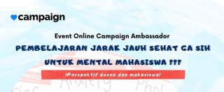 Jaga Mental Pelajar Selama #DiRumaAja, Mahasiswa FK UPNVJ Adakan Event Online