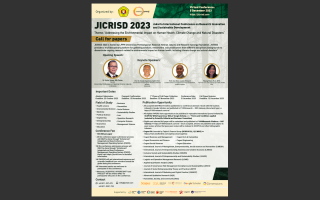 📣JICRISD 2023 CALL FOR PAPER!📣 (SCOPUS, WOS, DOAJ, COPERNICUS, and more indexed international journals as the Publication Output)