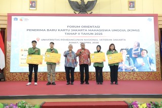 Forum Orientasi Penerima Baru KJMU Tahap II 2025 Digelar di UPNVJ, Wagub Rano Dorong Lahirnya SDM Unggul