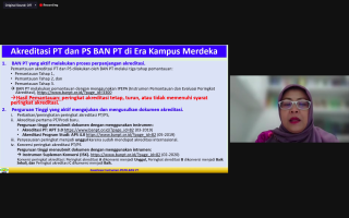 Ingin Tingkatkan dan Pertahankan Akreditasi, LP3M UPNVJ Gelar Sosialisasi ISK & IPEPA
