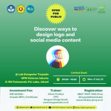 Ikuti Perkembangan Teknologi, Inkubiz LPPM UPNVJ Gelar Pelatihan Membuat Logo dengan Aplikasi Adobe Ilustrator