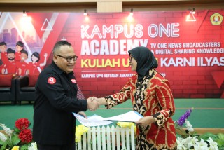 Jalin Kerja Sama,  TV One dan Fisip UPNVJ Gelar Kuliah Umum