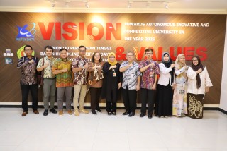Rektor Bentuk Tim Kerja Pengembangan Universitas