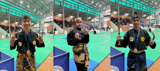 Pendekar Silat UPNVJ Raih 3 Medali Silat Seni Pada Kerjurnas Piala Kemenpora