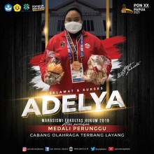 Awalnya Dicibir, Mahasiswi UPNVJ ini Wujudkan Mimpi dengan Raih Medali Perunggu Pada Cabor Terbang Layang PON XX Papua 2021 Sebagai Peserta Termuda