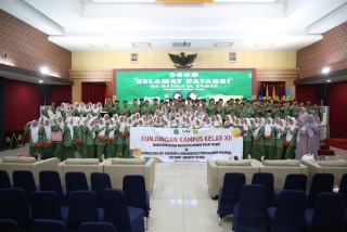 Antusias! Humas UPNVJ Sambut Kunjungan Edukatif MA Mathla'ul Anwar Pandeglang