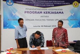 Tingkatkan Tridharma Perguruan Tinggi, Fakultas Teknik Lakukan Kerjasama dengan ASDAMKINDO