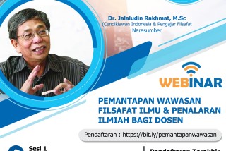 Yuk, Tingkatkan Wawasan Filsafat Ilmu & Penalaran Ilmiah Bagi Dosen
