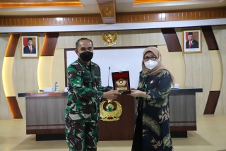 Bahas Lanjutan Rencana Kerja Sama, Rektor UPNVJ Berkunjung ke PUSKESAD
