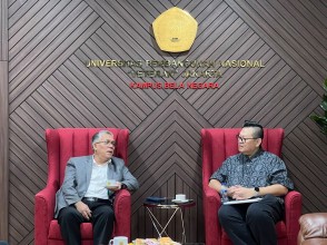 Rektor UPNVJ Terima Pakar Universiti Putra Malaysia, Bahas Penguatan Kolaborasi Riset