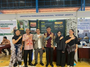 Wagub Pattani - KJRI Songkhla Kunjungi Booth UPNVJ di IEF 2026, Perkuat Diplomasi Pendidikan Indonesia–Thailand