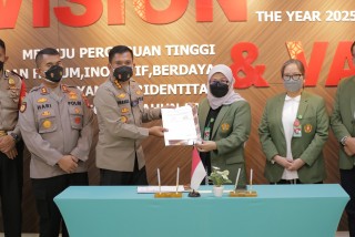 UPNVJ Gandeng Polres Metro Depok Jalin Kerjasama Bidang Sosial