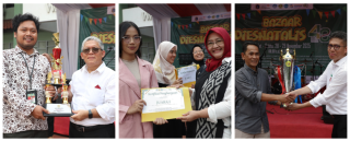 Dies Natalis ke-48 UPNVJ Ditutup dengan Penyerahan Hadiah Lomba Badminton, Futsal, dan Senam Tabola Bale