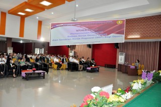 Workshop Penyusunan Laporan Beban Kerja Dosen (BKD)  dan Sasaran Kerja Pegawai (SKP)