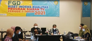 Komisi Penyiaran Indonesia (KPI) dan UPNVJ Kembali selenggarakan Riset Indeks Kualitas Program Siaran Televisi Periode 2 Tahun 2021.
