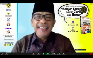 UPNVJ Luncurkan Buku “Belajar Komunikasi Lewat Cerita Dan Humor Buku Belajar Komunikasi Lewat Cerita dan Humor” karya Prof. Deddy Mulyana, M.A., Ph.D