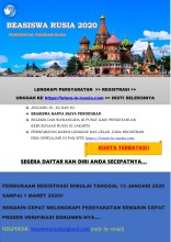 Pusat Ilmu Pengetahuan dan Kebudayaan Rusia Membuat Program Beasiswa