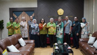 Rektor UPNVJ Sambut Rombongan Kedubes Malaysia