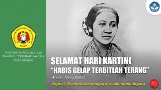 Habis Gelap Terbitlah Terang,  Selamat Hari Kartini