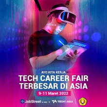 Calling all tech & digital marketing enthusiast! | UPNVJ X JOBSTREET X TECHINASIA