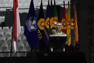 PKKMB UPNVJ 2023: Rektor Suarakan Semangat Pembangunan dan Bela Negara