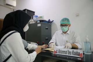 Lolos SNMPTN 2022, Camaba FK dan FIKES UPNVJ Lakukan Tes Kesehatan