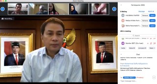 Bersama Wakil Ketua DPR RI, UPNVJ Gelar Bimtek Online Proses dan Bimbingan Penyusunan Undang-Undang (Legislative Drafting) bagi Profesional Dosen