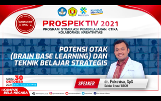 Bahas Potensi Otak Bersama dr. Pukovisa, SpS Dokter Syaraf RSCM,  dalam Acara PROSPEKTIV 2021
