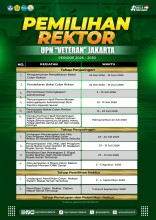 UPNVJ Buka Seleksi Terbuka Pemilihan Rektor Periode 2026–2030