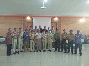 Serah Terima Jabatan MENWA UPN “Veteran” Jakarta   Periode Tahun  2017-2018