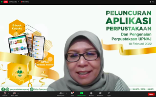 Rektor Resmi Luncurkan Dua Aplikasi Perpustakaan UPNVJ