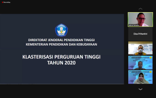 LP3M UPNVJ Gelar Rapat Pembahasan Penyamaan Persepsi Klasterisasi Melalui Daring