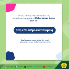 UPNVJ Monitoring Pendataan Keberadaan Mahasiswa Secara Online