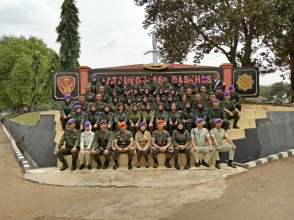 Penutupan Latihan Dasar Kemiliteran Menwa UPN 