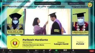 Pertama dalam Sejarah, UPNVJ Gelar Wisuda Daring