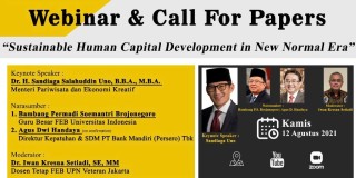 Catat Tanggalnya! FEB UPNVJ Akan Gelar Webinar dan Call for Paper