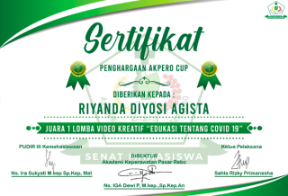 Mahasiswa FT UPNVJ Juara 1 Video Edukasi Covid-19 2021