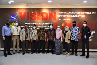 UPNVJ Terima Kunjungan Tim Monitoring dan Evaluasi Pengelolaan ULT Kemendikbud