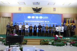 Bencmarking Badan Layanan Umum, UPNVJ Terima Kunjungan Universitas Siliwangi