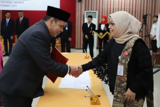 Dr. H. Abdul Halim, M.Ag Dekan Baru FH UPNVJ Periode 2019-2023