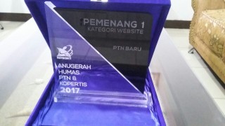 Humas UPN “Veteran” Jakarta Raih Juara 1  dalam Anugerah Humas PTNB